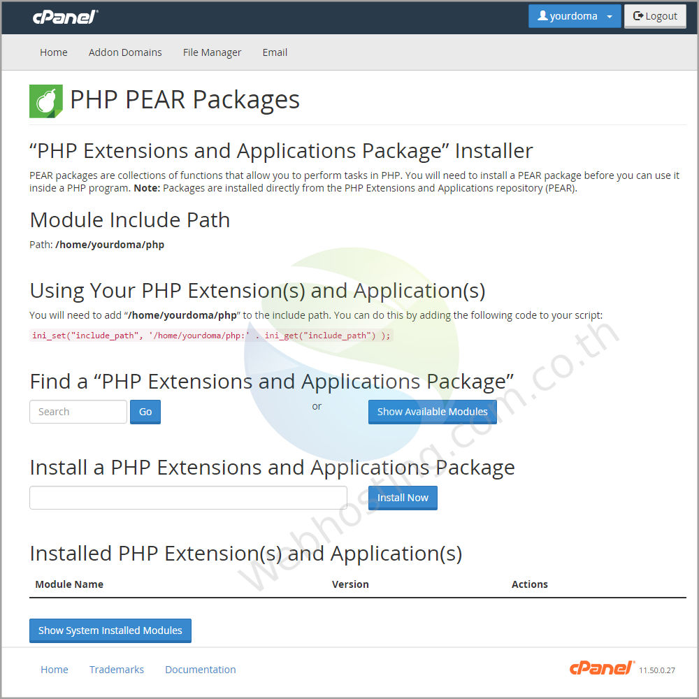 web hosting thai cpanel screen - ระบบจัดการเว็บโฮสติ้งด้วย Cpanel-Leech Protection เป็นการป้องกันการใช้งานโฟลเดอร์  เพื่อกำหนดการเข้าสู่ระบบหลายครั้ง